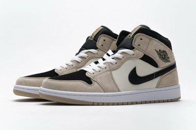 POP  Jordan 1 Mid Barely Orange (W), BQ6472-800 01