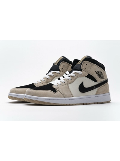 POP  Jordan 1 Mid Barely Orange (W), BQ6472-800 01