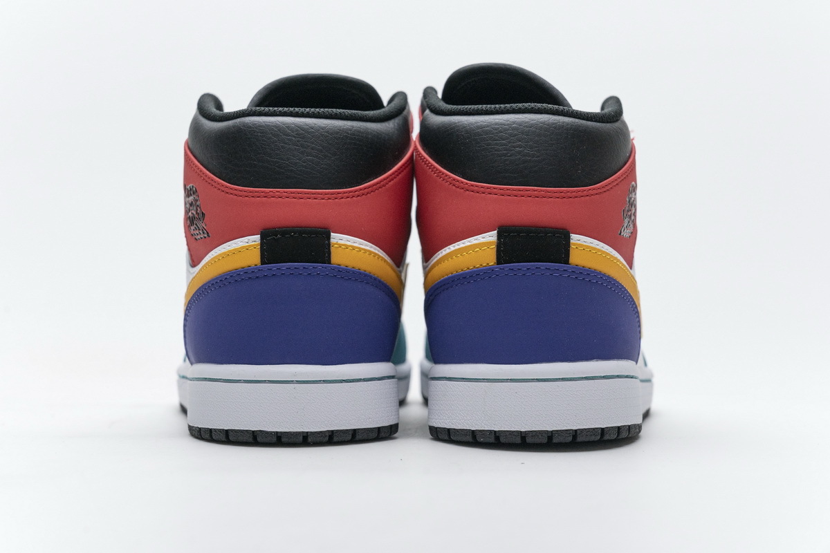  BootsMastersLin Jordan 1 Mid Bred Multi-Color,  554724-125 the best replica sneaker 