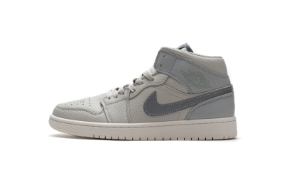 POP  Jordan 1 Mid Light Bone, 852542-003 02