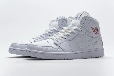 POP  Jordan 1 Mid SE Nike Swoosh On Tour (2020)，CW7589-100 01