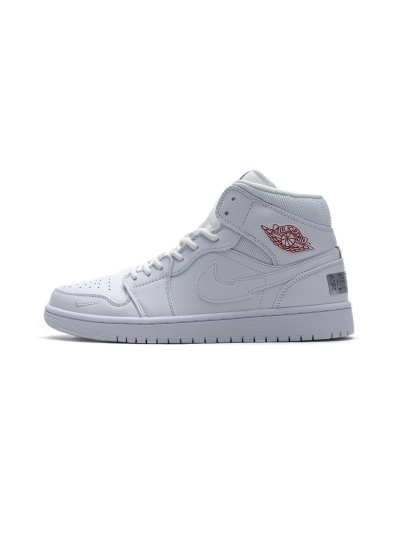 POP  Jordan 1 Mid SE Nike Swoosh On Tour (2020)，CW7589-100 02