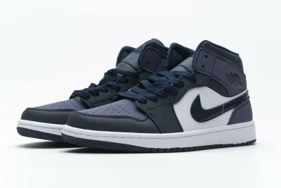 POP  Jordan 1 Mid Obsidian Sanded Purple,554724-445  01