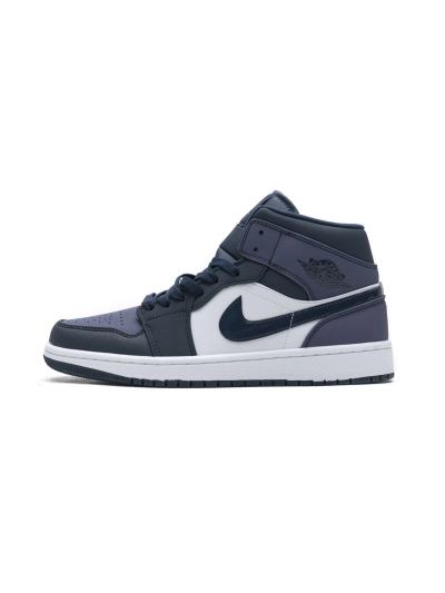 POP  Jordan 1 Mid Obsidian Sanded Purple,554724-445  02