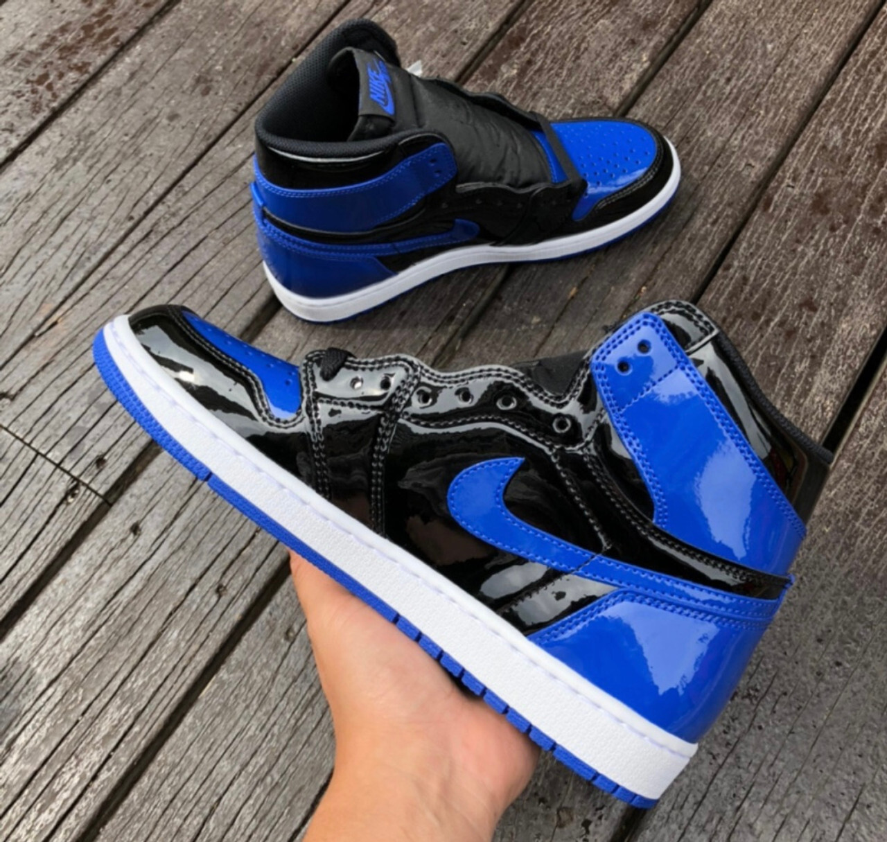 PKGoden JORDAN 1 HIGH OG “PATENT ROYAL” , 555088-404