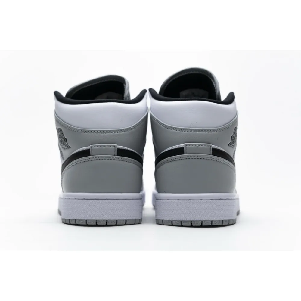  BootsMastersLin Jordan 1 Mid Light Smoke Grey，554724-092 the best replica sneaker 