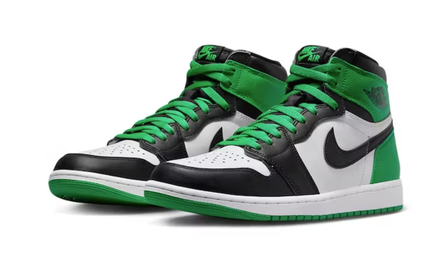 PKGoden  Jordan 1 Retro High OG Lucky Green， DZ5485-031