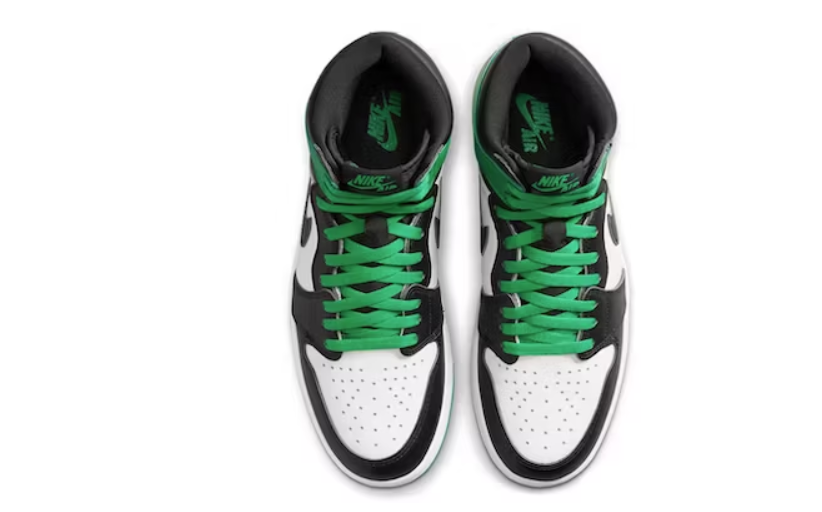 PKGoden  Jordan 1 Retro High OG Lucky Green， DZ5485-031
