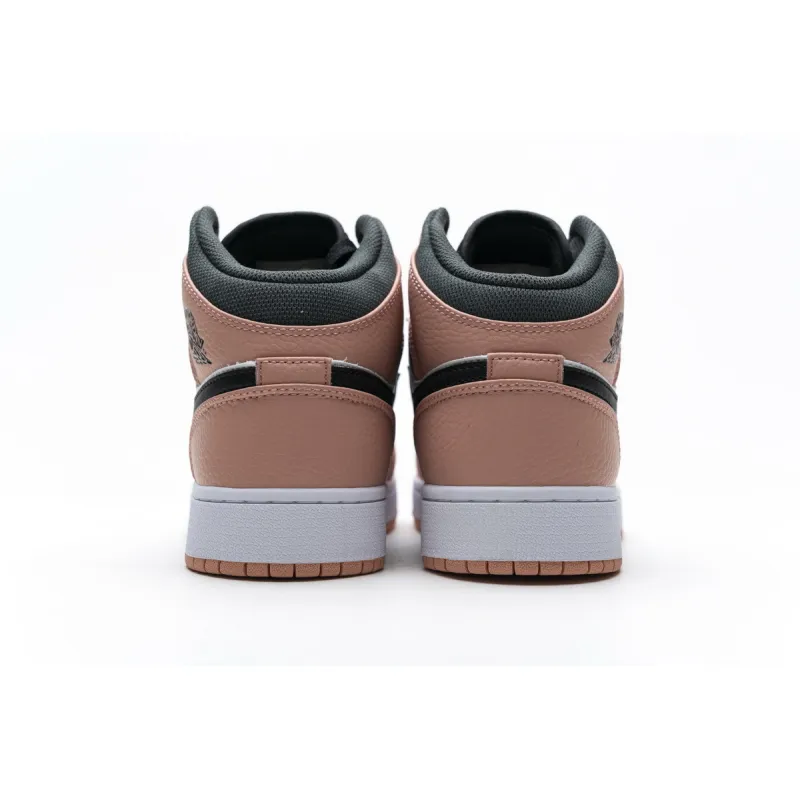  BootsMastersLin Jordan 1 Mid Pink Quartz (GS)，555112-603 the best replica sneaker 