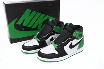 POP  Jordan 1 Retro High OG Lucky Green， DZ5485-031 01
