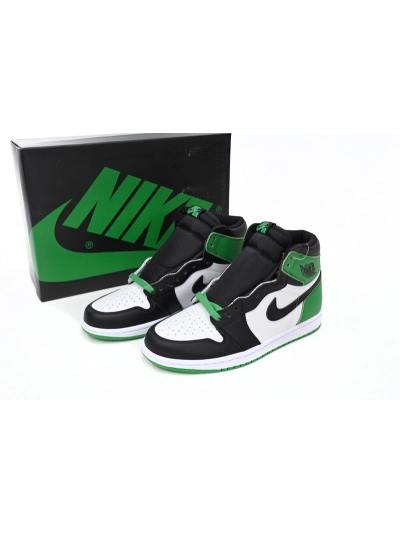 POP  Jordan 1 Retro High OG Lucky Green， DZ5485-031 01
