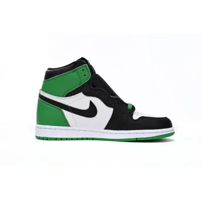 POP Jordan 1 Retro High OG Lucky Green， DZ5485-031 02