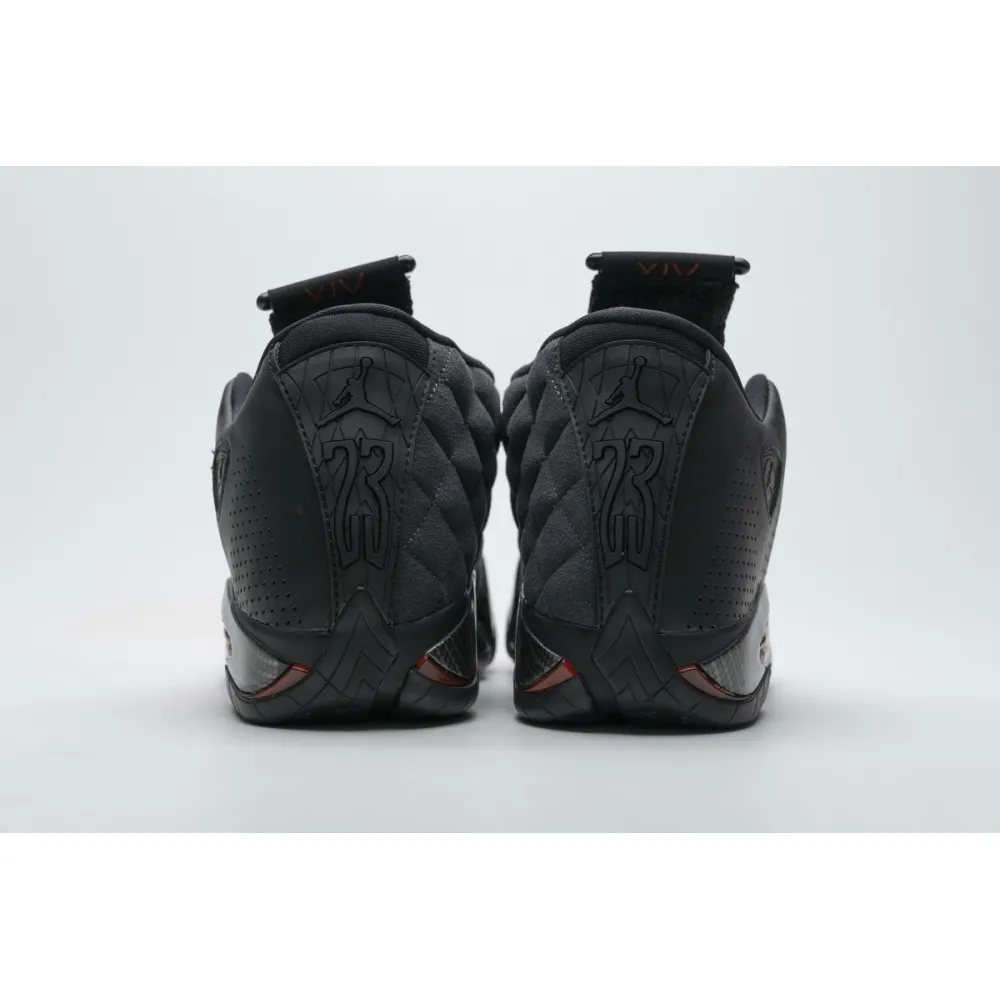  PK God Jordan 14 Retro SE Black Anthracite，BQ3685-001 the best replica sneaker 