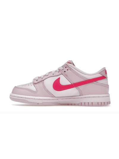 PKGoden  Dunk Low Triple Pink (GS), DH9765-600 01