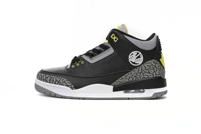 PKGoden  Jordan 3 Retro Oregon Ducks Pit Crew Black,H011-MNJDLS-5 02