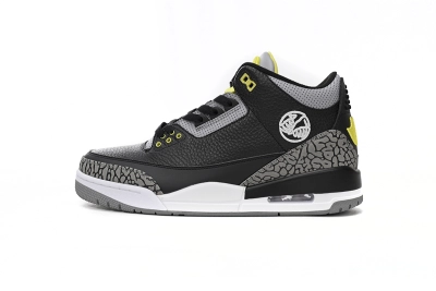 PKGoden  Jordan 3 Retro Oregon Ducks Pit Crew Black,H011-MNJDLS-5 02