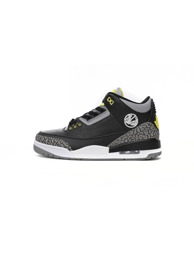 PKGoden  Jordan 3 Retro Oregon Ducks Pit Crew Black,H011-MNJDLS-5 02
