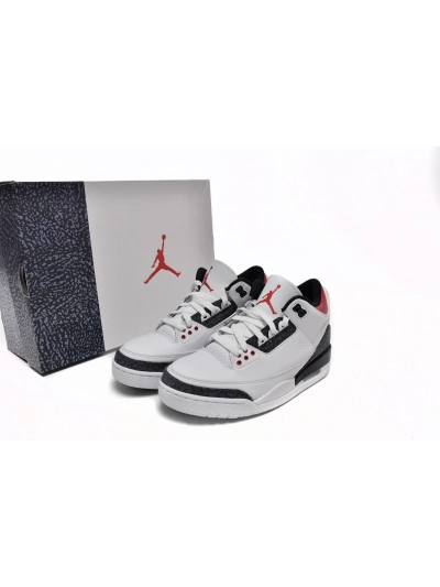 PKGoden  Jordan 3 Retro SE Fire Red Denim,CZ6634-100 01