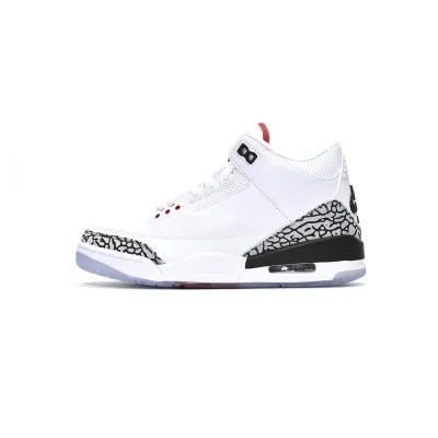 PKGoden Jordan 3 Retro Free Throw Line White Cement, 923096-101 01