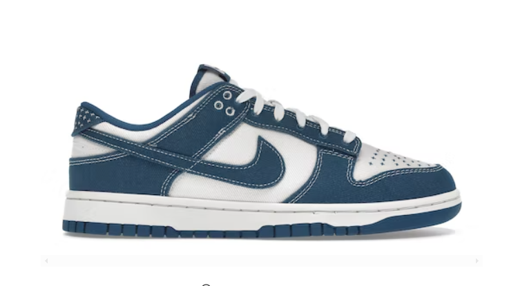 PKGoden  Dunk Low Industrial Blue Sashiko,DV0834-101