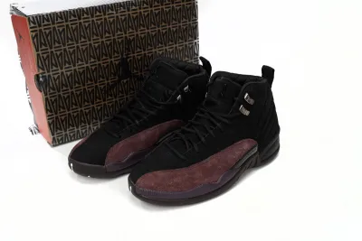 PKGoden  Jordan 12 Retro SP A Ma Maniere Black,DV6989-001 01