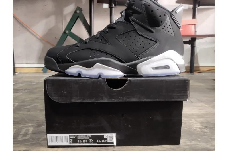 PKGoden  Jordan 6 Retro Chrome Metallic Silver , DX2836-001
