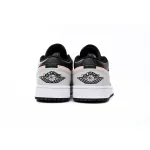 POP Jordan 1 Low Black Grey Pink ,  553558-062