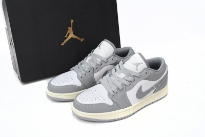 POP Air Jordan 1 Low Vintage Grey, 553560-053 01