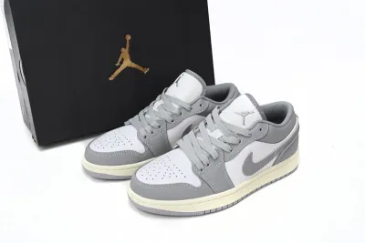 POP Air Jordan 1 Low Vintage Grey, 553560-053 01