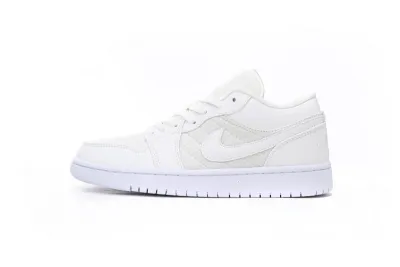 POP Jordan 1 Low Quilted “Triple White”, DB6480-100 02