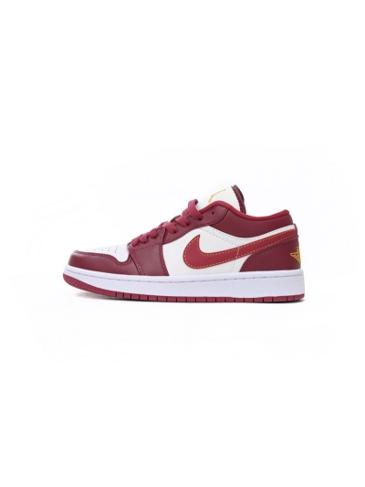 POP Jordan 1 Low Cardinal Red,  553560-607 02