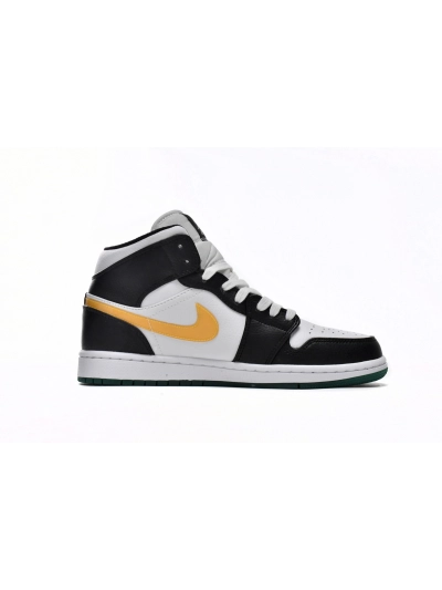 POP  Jordan 1 Mid Alternate Swooshes Red Yellow, BQ6472-063 02
