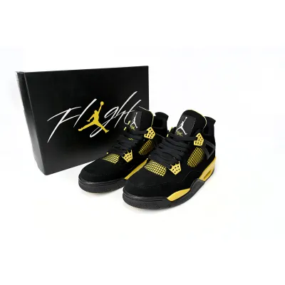 Free Shipping: PKGoden Jordan 4 Retro Thunder,  DH6927-017 02