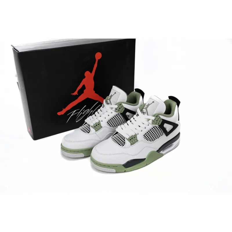 PKGoden Jordan 4 Retro Seafoam , AQ9129-103