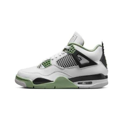 Free Shipping: PKGoden Jordan 4 Retro Seafoam , AQ9129-103 01