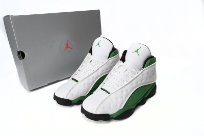 PKGoden  Jordan 13 Retro White Lucky Green , DB6536-113 01