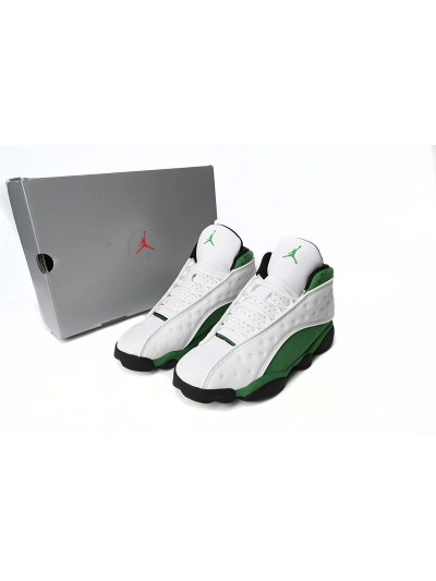 PKGoden  Jordan 13 Retro White Lucky Green , DB6536-113 01
