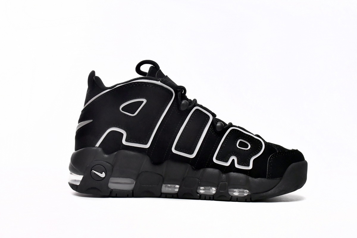 PKGoden  More Uptempo Black White,  414962-002