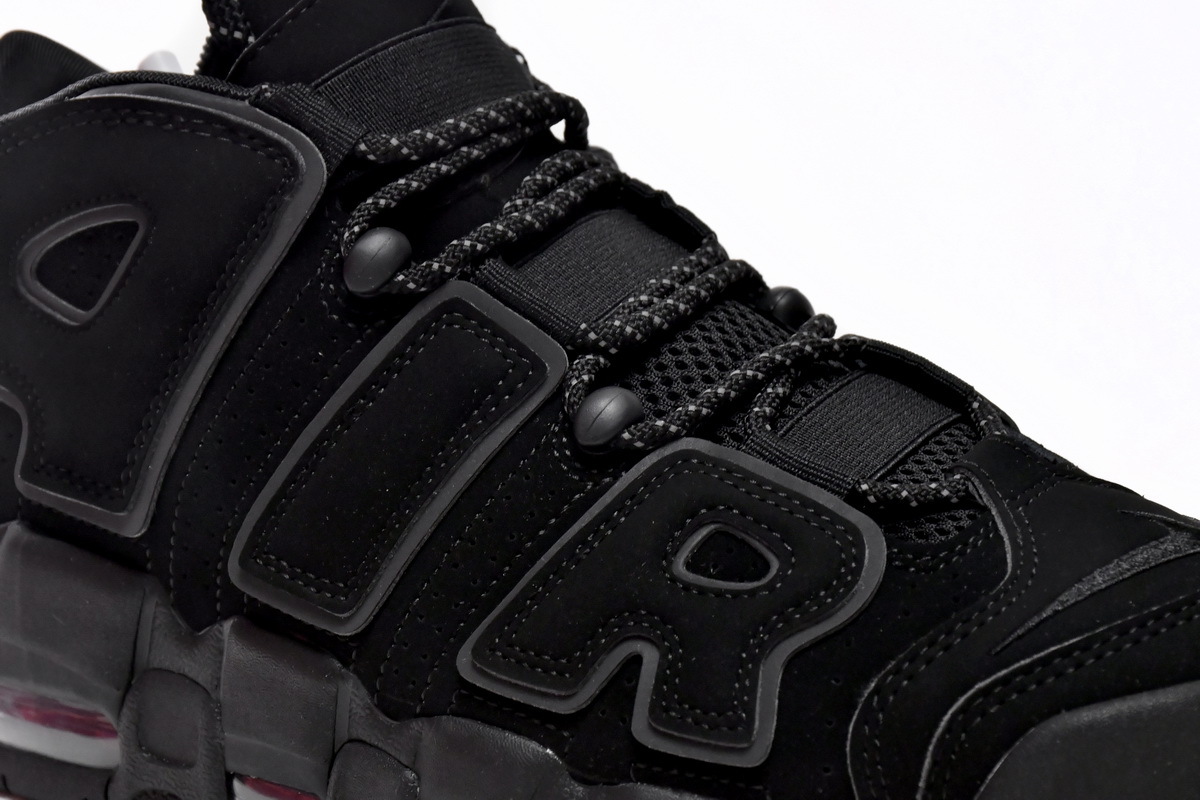 PKGoden  More Uptempo Black White Laser Crimson, 414962-004