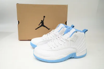 PKGoden  Jordan 12 Retro White University Blue 308243-142 01