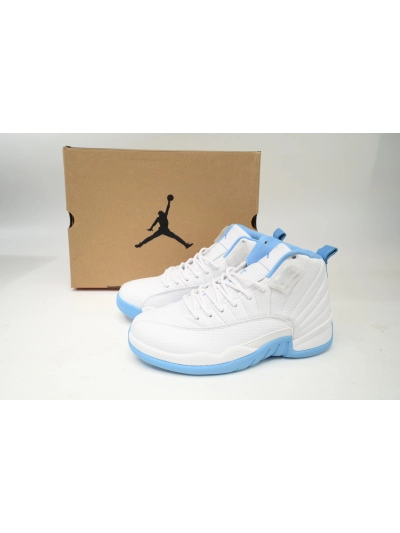 PKGoden  Jordan 12 Retro White University Blue 308243-142 01
