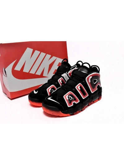 PKGoden  More Uptempo Black White Laser Crimson, CJ6129-001 01