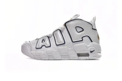 PKGoden  Air More Uptempo White Midnight Navy,415082-109 02