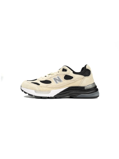 POP  New Balance 992 Beige Black M992NB 01