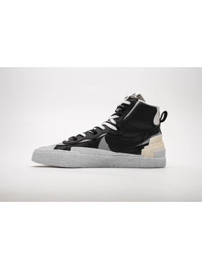 PKGoden  Blazer Mid sacai Black Grey, BV0072-002 01