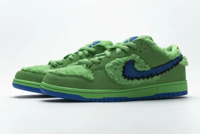 PKGoden SB Dunk Low Grateful Dead Bears Green, CJ5378-300 02