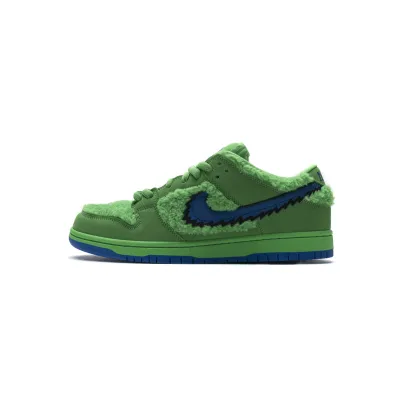 PKGoden  SB Dunk Low Grateful Dead Bears Green, CJ5378-300 02