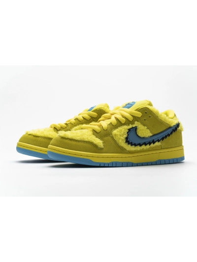 PKGoden  SB Dunk Low Grateful Dead Bears Opti Yellow, CJ5378-700 01