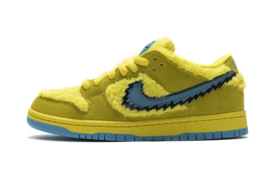 PKGoden  SB Dunk Low Grateful Dead Bears Opti Yellow, CJ5378-700 02