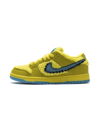 PKGoden  SB Dunk Low Grateful Dead Bears Opti Yellow, CJ5378-700 02